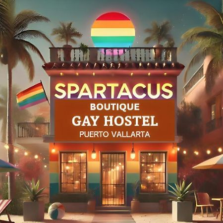 Spartacus Hostel Boutique For Men Puerto Vallarta Exteriör bild