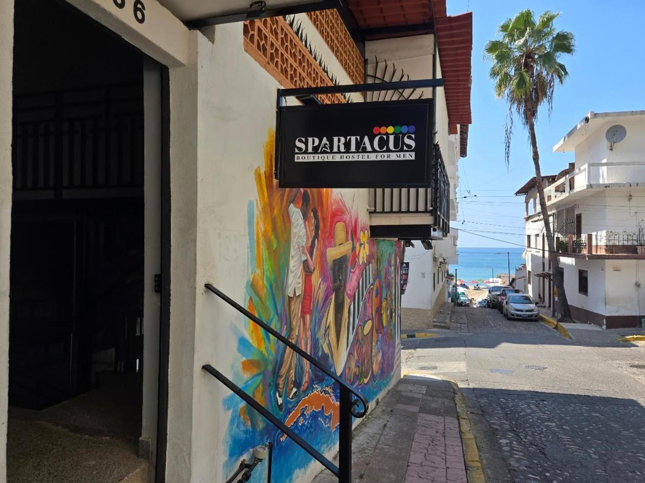 Spartacus Hostel Boutique For Men Puerto Vallarta Exteriör bild