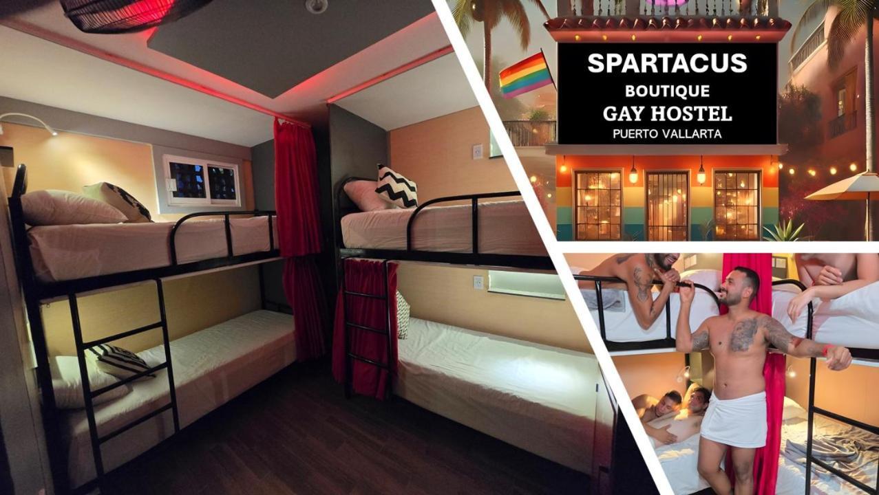 Spartacus Hostel Boutique For Men Puerto Vallarta Exteriör bild